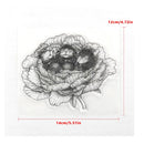 Large Rose Clear Rubber Stamps For Decorative Crafts For Scrapbooking