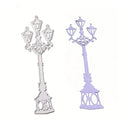 Pattern Lamp Post Light Pattern Cutting Dies | Embossing Stencils