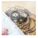 Large Rose Clear Rubber Stamps For Decorative Crafts For Scrapbooking