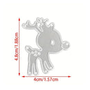 Deer Design Cutting Dies | Embossing Stencils