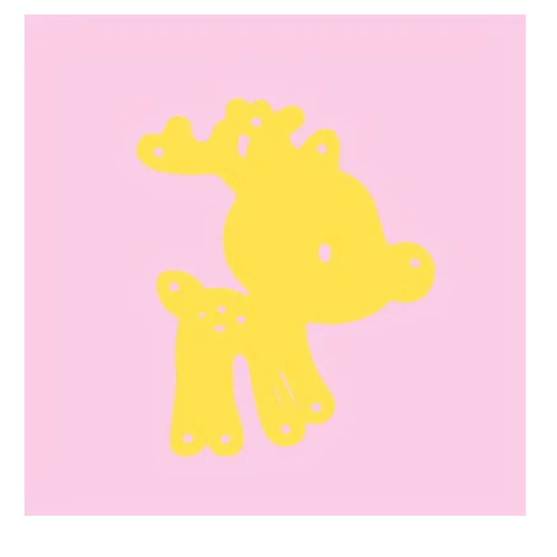 Deer Design Cutting Dies | Embossing Stencils