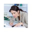 6-Piece Triangular Scale Ruler Set | Aluminum Architect Ruler | Color Black