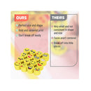 Mr. Pen  64-Pack Erasers Smiley | Pencil Erasers  for Kids School