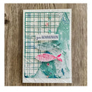Divided Cards Textures Metal Cutting Dies
