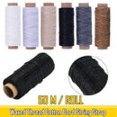 50m/roll 150D 0.8mm Waxed Thread Cord Strap Hand Stitching Thread For Leather Handicraft Tool Material Diy Accessories Household Supplies