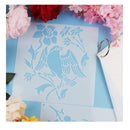 Sunflower Stencil | 20 Pieces | Bird Floral Flower Stencils For Painting On Wood Canvas | Branches | Home Decor Stencil Set