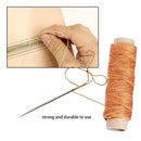 50m/roll 150D 0.8mm Flat Waxed Thread Hand Stitching Thread For Leather Handicraft Tool Material Diy Accessories Household Supplies