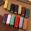 50m/roll 150D 0.8mm Flat Waxed Thread Hand Stitching Thread For Leather Handicraft Tool Material Diy Accessories Household Supplies