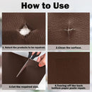 Leather Repair Patch For Couches 60x137cm/23.6*53.9'' Large Self-Adhesive Reupholster Tape Patches Kit For Couch Car Seats Furniture Sofa