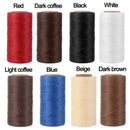1pc Sewing Waxed Thread, 150D Hand Stitching Cord For Leather | DIY Craft Tool, Sewing Supplies 1.97"×3.94"