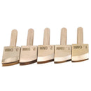 1pc Leather Edge Brass Solder Leather Edge Hot Process Soldering Tools Brass Soldering Iron Tip To Burn The Edge Decorate Leather Craft