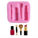 1 Silicone Mold For Cosmetic Fondant | Lipstick Fondant Cake Molds