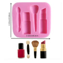1 Silicone Mold For Cosmetic Fondant | Lipstick Fondant Cake Molds