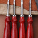 1PC 1.0/1.2/1.4/1.6mm Leather Edge Beveler Skiving Beveling Knife | Cutting Hand Craft Knives Tool With Wood Handle DIY Tools