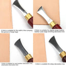 Leather Edge Sector Shallow Groove Edges Pressure Line Punch Embedding Thread Leathercraft Tools