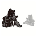 Bear and Pig Cutting Dies for DIY Scrapbooking