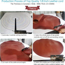 3MM Flat Genuine Leather Cord | Natural Leather Lacing | Strip Cord Braiding String For Jewelry Making Braided Bracelets Necklaces Handbags