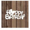 Happy Birthday Word Cutting Dies For DIY Scrapbooking