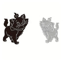 Lovely Cat Cutting Dies For DIY Scrapbooking Card Making