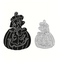 Dog In Pumpkin Cutters For Scrapbooking Crafts