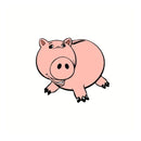 Cute Pig Animal Cutting Dies For DIY