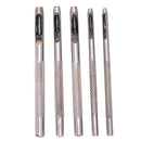 5pcs Leather Round Punch Set Belt Watch Strap Hollow DIY Tool With Box