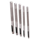 5pcs Leather Round Punch Set Belt Watch Strap Hollow DIY Tool With Box