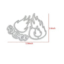 Beautiful Bonfires | Flames | Wood Cutting Dies | DIY Scrapbook