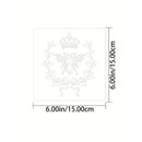 1 Piece 6x6 Inches | Bee Leaf Wreath | DIY Graffiti Drawing Stencils