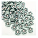 50 Pieces | 14mm Resin Mix | Peach Blossom | Flat Back For Phone | Wedding | Craft