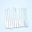 Changable Head Unlock Tools With Leather Bag Single Hook Set Locksmith Supplies Lock Tool Repair Lock Anti-theft Door Pick Lock Quick Open