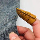 1pcs Leather Coin Thimble Soft Artificial Sheepskin Needlework Finger Cover Tip Quilting Thimble Sleeve Handmade Sewing Tools