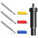 Deep Cut Blade With Hosing 30/45/60 Degree Sharp Deep Point Blade Foam Chipboard Leather Cutting Tool