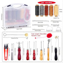 Leather Working Tools Kit | Leather Crafting Tools And Supplies | Leather Sewing And DIY Leather Craft Making