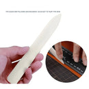 2pcs Bone Color Shaping Knife Leather Trimming Device DIY Manual Crimping Edge Sealing Tool Leather Shaping Trimming Origami Knife