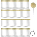 100pcs Global Wool Daubers Ball Brush | Applicator Tool For Leather Dye, Dying | Staining | Crafting | DIY Crafts Projects | Gluing