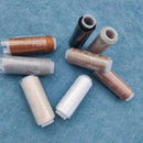 21pcs Leather Sewing Kit | Leather Sewing Upholstery Repair Kit With 8 Colors Sewing Thread Leather Sewing Needles  Awl | Scissors | Thimble