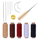Leather Handcraft Set With Thimble | Needles