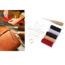 Leather Handcraft Set With Thimble | Needles