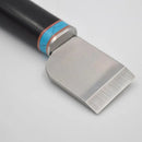 1pc Sharp Leather Cutting Knife High Speed Steel 2.5mm Thick Blade Black Comfortable Ebony Handle Cut All Kinds Of Leather