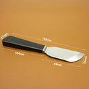 1pc Leather Thinning Knife Comfortable Ebony Handle Sharp Chrome Steel Blade Professional DIY Hand Leather Craft Tool
