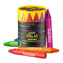 PLAYBEA 18 Colors Giant Crayons For Kids 2-4 Years | Non-Toxic Washable Crayons For Children Ages 4-8