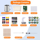 Anicco Candle Making Kit | Contains Soy Wax | Exquisite Jars | DIY Candle Making Kit