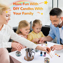 Anicco Candle Making Kit | Contains Soy Wax | Exquisite Jars | DIY Candle Making Kit