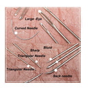 BAGERLA 42 Pcs Leather Stitching Kit | Repairing Weaving Crafts