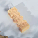 1pc-DIY Geometric Scented Candle Silicone Mold 1.5"*1.26"