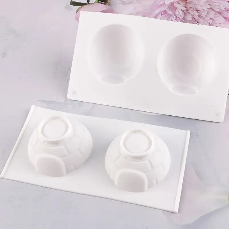 1pc Igloo Candle Silicone Mold 6.69*3.54inch For Candle Making