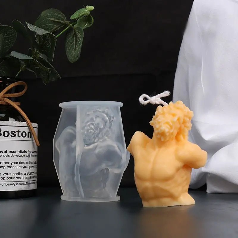 Laocoon Silicone Mold DIY Candle For Handmade Candle Soap