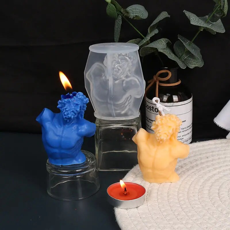 Laocoon Silicone Mold DIY Candle For Handmade Candle Soap