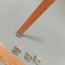 10pcs Aromatherapy Candle Wood Chip Light Core |  DIY Candle Wood Wick